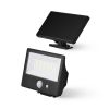 Hyper Tough Motion Sensing Outdoor Security Flood Light, Dusk to Dawn, Black, 120 ¬∞ Beam Angle, 800 Lumens, Solar Power