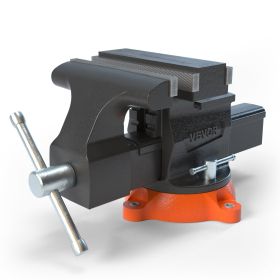 VEVOR 6.5" Bench Vise w/ 360¬∞Swivel Locking Base & Two-way Jaw Ductile Iron