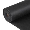 VEVOR Garden Weed Barrier Fabric, 8OZ Heavy Duty Geotextile Landscape Fabric, 10ft x 100ft Non-Woven Weed Block Gardening Mat for Ground Cover, Weed C