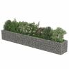 Gabion Raised Bed Galvanized Steel 141.7"x19.7"x19.7"