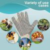 24 Pack Canvas Work Gloves 10" Large Size Washable Elastic Knit Wrist Canvas Glove with PVC Dots; Resistant Workwear Gloves; Comfortable Fit Ideal for