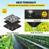 VEVOR Garden Weed Barrier Fabric, 8OZ Heavy Duty Geotextile Landscape Fabric, 6ft x 50ft Non-Woven Weed Block Gardening Mat for Ground Cover, Weed Con