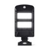 Hyper Tough 1500 Lumens Solar Powered Motion Street and Area Light Dusk to Dawn Pole Mount, Black, 120¬∞ Beam Angle