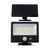 Hyper Tough Motion Sensing Outdoor Security Flood Light, Dusk to Dawn, Black, 120 ¬∞ Beam Angle, 800 Lumens, Solar Power