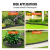 VEVOR Steel Landscape Edging, 5-pack Steel Garden Edging Borders, 39" L x 4" H Strips, Hammer-in Edging Border, Bendable Metal Landscape Edging for Ya