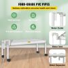 VEVOR Hydroponics Growing System, 36 Sites 4 Food-Grade PVC-U Pipes, 1 Layer Indoor Planting Kit with Water Pump, Timer, Nest Basket, Sponge for Fruit