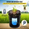 VEVOR DWC Hydroponic System, 5 Gallon 8 Buckets, Deep Water Culture Growing Bucket, Hydroponics Grow Kit with Pump, Air Stone and Water Level Device,