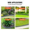 VEVOR Steel Landscape Edging, 5-pack Steel Garden Edging Borders, 39" L x 3" H Strips, Hammer-in Edging Border, Bendable Metal Landscape Edging for Ya